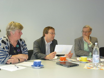 Gisela Nacken, Oliver Krischer, Thomas Griese (v.l.) Gisela Nacken, Oliver Krischer, Thomas Griese (v.l.)